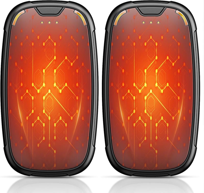 Aililan Hand Warmers Rechargeable 2 Pack, 3-Settings Rechargeable Hand Warmer, AI Smart Heating, Pocket Portable Electric Hands Warmer, Magnetic Handwarmers, A Winter for Kids and Loved Ones - Image 1